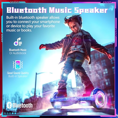 Image of SISIGAD Scooter, 6.5 inch Flash Wheels & Corlorful LED Lights, All for Girls Boys Kids Ages 6+