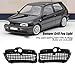 Rejilla de luz antiniebla Parachoques Delantero De Coche, Cubierta De Rejilla De Luces Antiniebla Fit For Golf MK3 Rabbit 1994 1995 1996, Parachoques De Parrilla De Luz Antiniebla Estilo Panal