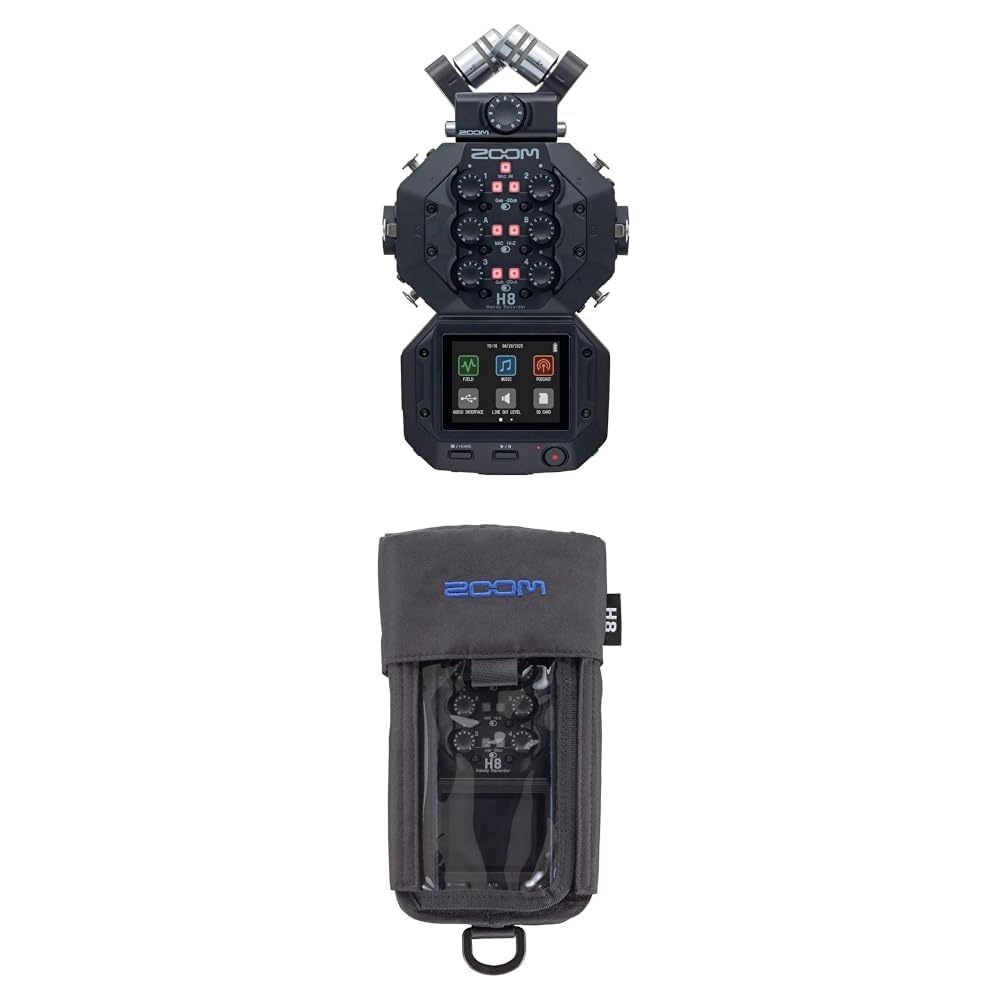 Amazon | 【セット買い】ZOOM H8 8チャンネルハンディレコーダー