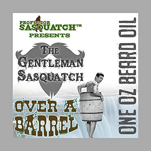 The Gentleman Sasquatch Beard Oil 'Over A Barrel' 1oz