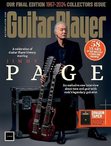 W.M. Kiplinger Fs2N Guitar Player Magazine (December 2024 Issue) Jimmy Page cover