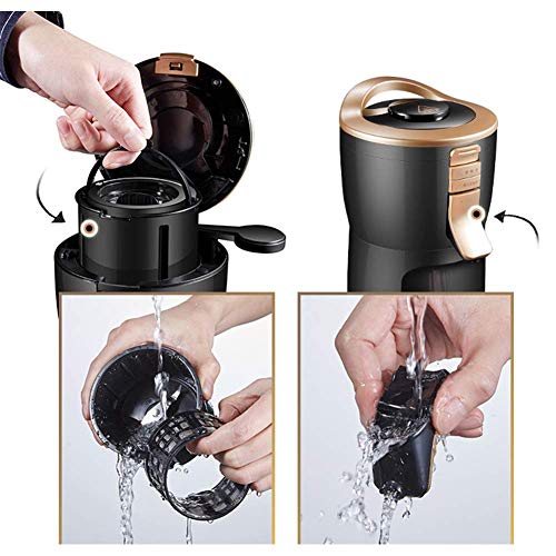 Cafetera portátil automática con molinillo 0.6 L miniatura 5