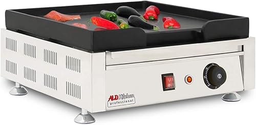 ALDKitchen Plancha plana Parrilla eléctrica (parrilla de tappanyaki)