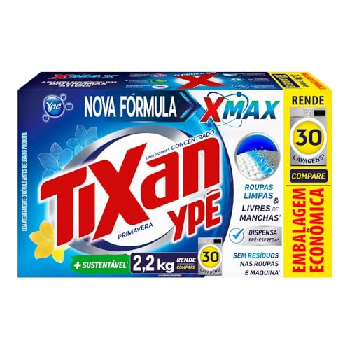 Tixan Ypê Lava Roupas em Pó Primavera 2,2Kg