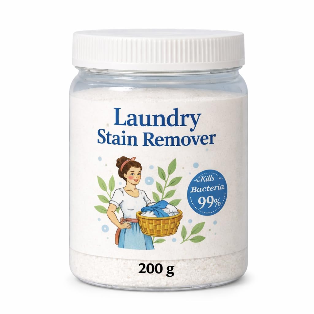 Active Enzyme Laundry Stain Remover Powder | Multi-Surface Spot Cleaner for Clothes, Sofas, Upholstery & Car Interiors | Helps Remove Tough Everyday Stains | Easy-to-Use Cleaning Formula | (Pack of 1)-image-36