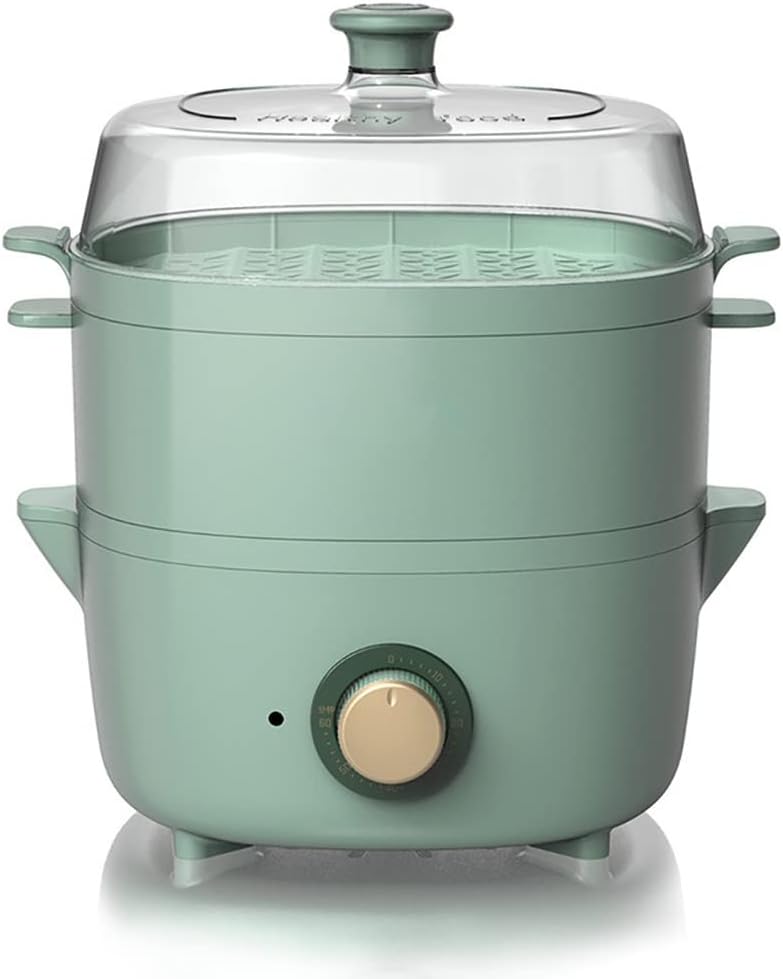 Electric Food Steamers Household Multifunctional Egg Cooker ForBoiler Cooking Tools Kitchen 2 Layers 600W