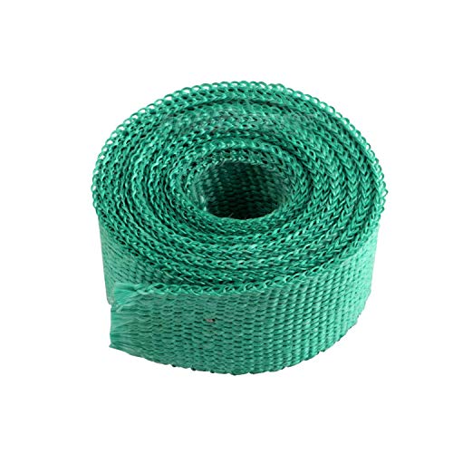AllExtreme EXSGBG1 Bike Exhaust Universal Silencer Wrap Heat Shield Protector with Clamp Compatible for Classic Electra Standard Bullet (3Mtr, Green)