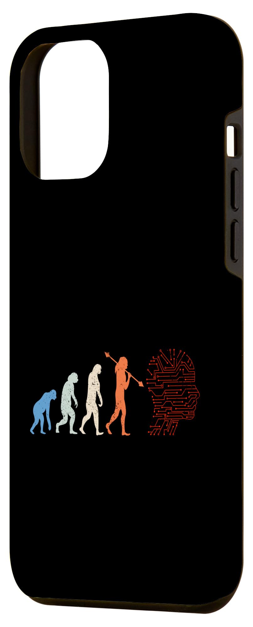 Hlle fr iPhone 15 Pro Max Knstliche Intelligenz Evolution - Lustige KI-Evolution  : Amazon.de: Elektronik & Foto
