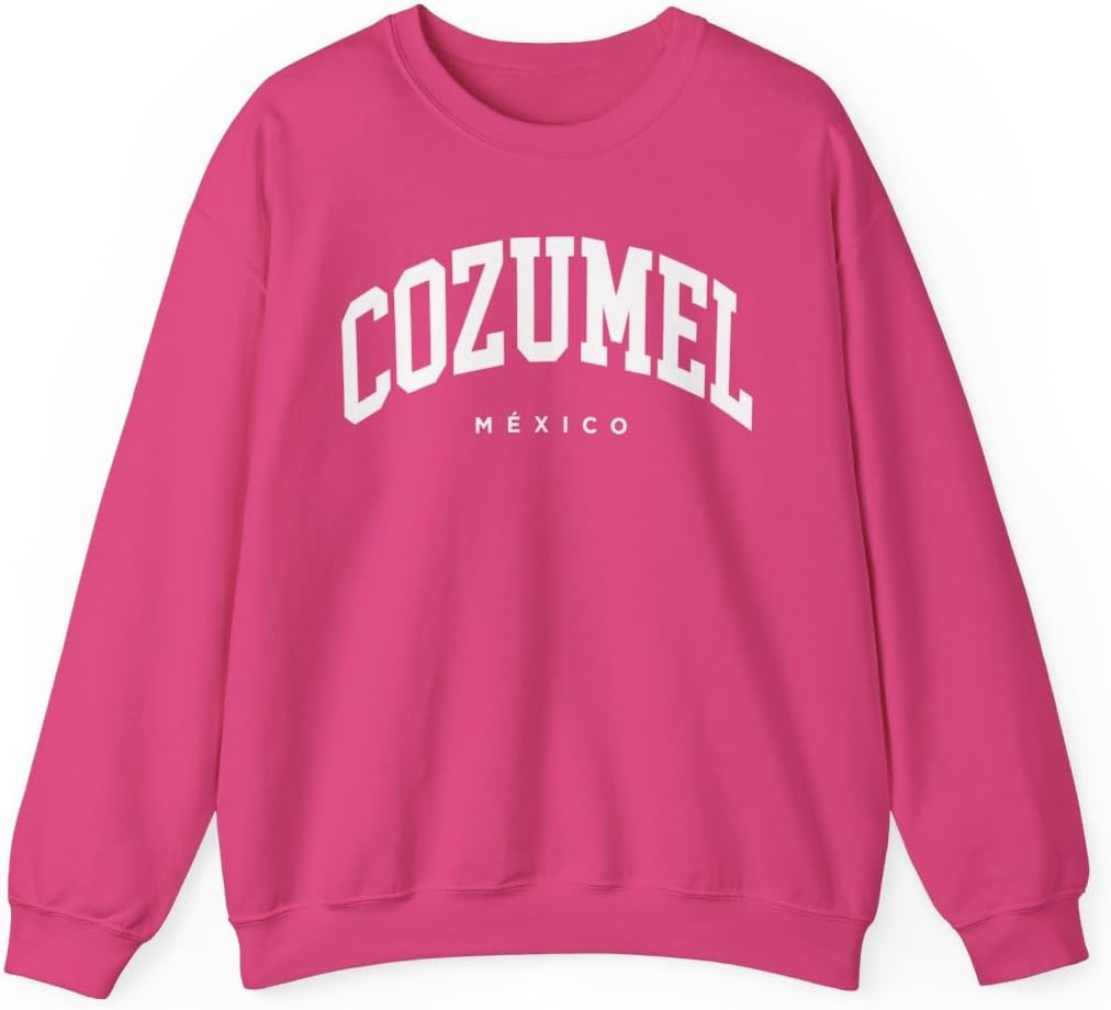 Cozumel Mexico Adult Unisex Crewneck Sweatshirt