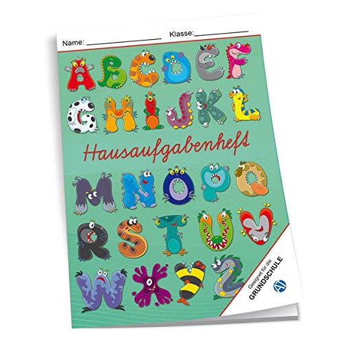 Preisvergleich Produktbild Hausaufgabenheft Grundschule Monster-ABC