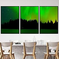 3 Piece Framed Canvas Wall Art Dayspring Canvas Prints Home Artwork Decoration for Living Room,Bedroom - 16