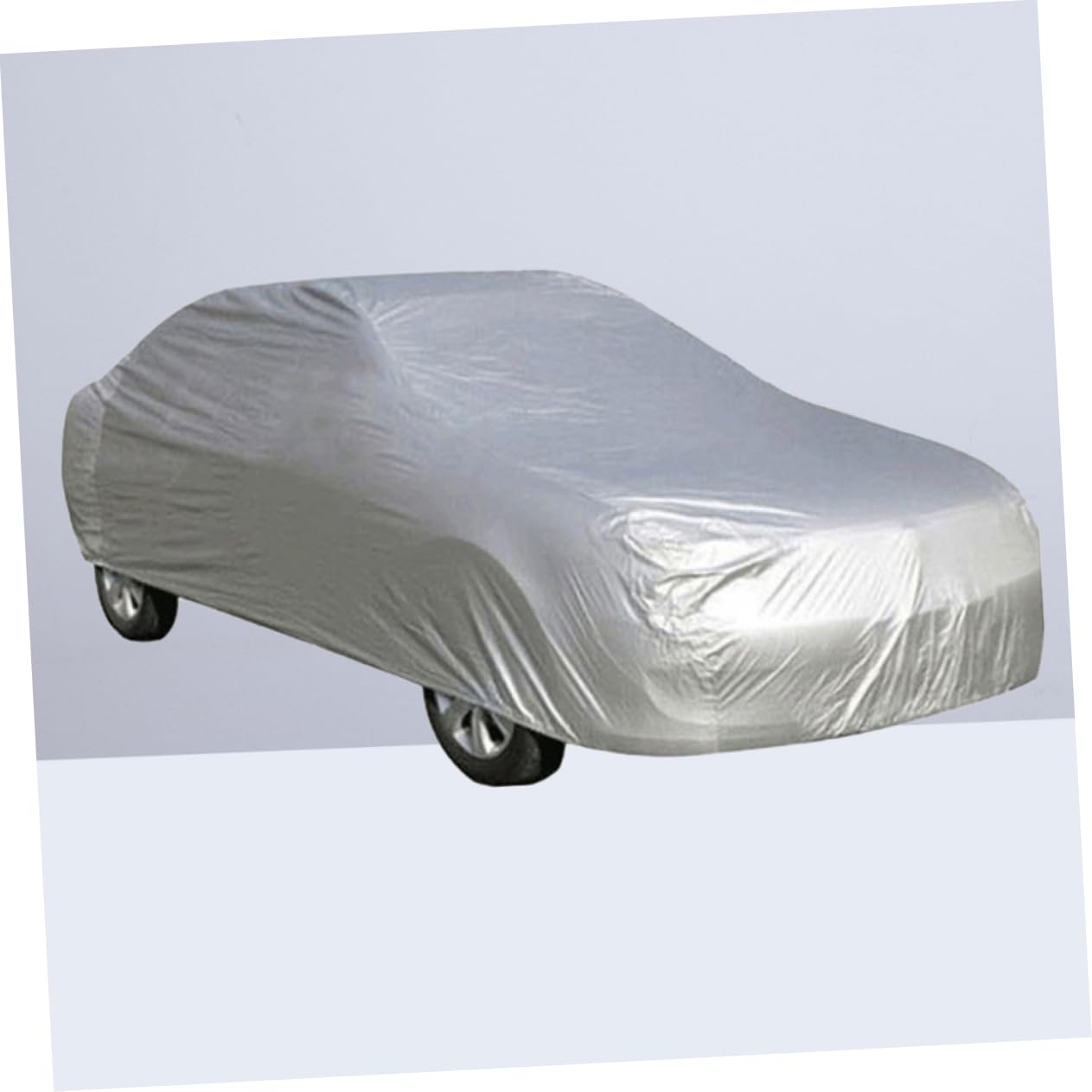 PRETYZOOM Universal Waterproof Car Cover All-Weather Protection for Outdoor Use Dustproof Sunscreen Cover for Summer Fits Most Cars — view 7