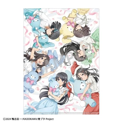 青春ブタ野郎はサンタクロースの夢を見ない A4シングルクリアファイル 集合/うさぬいだっこのサムネイル