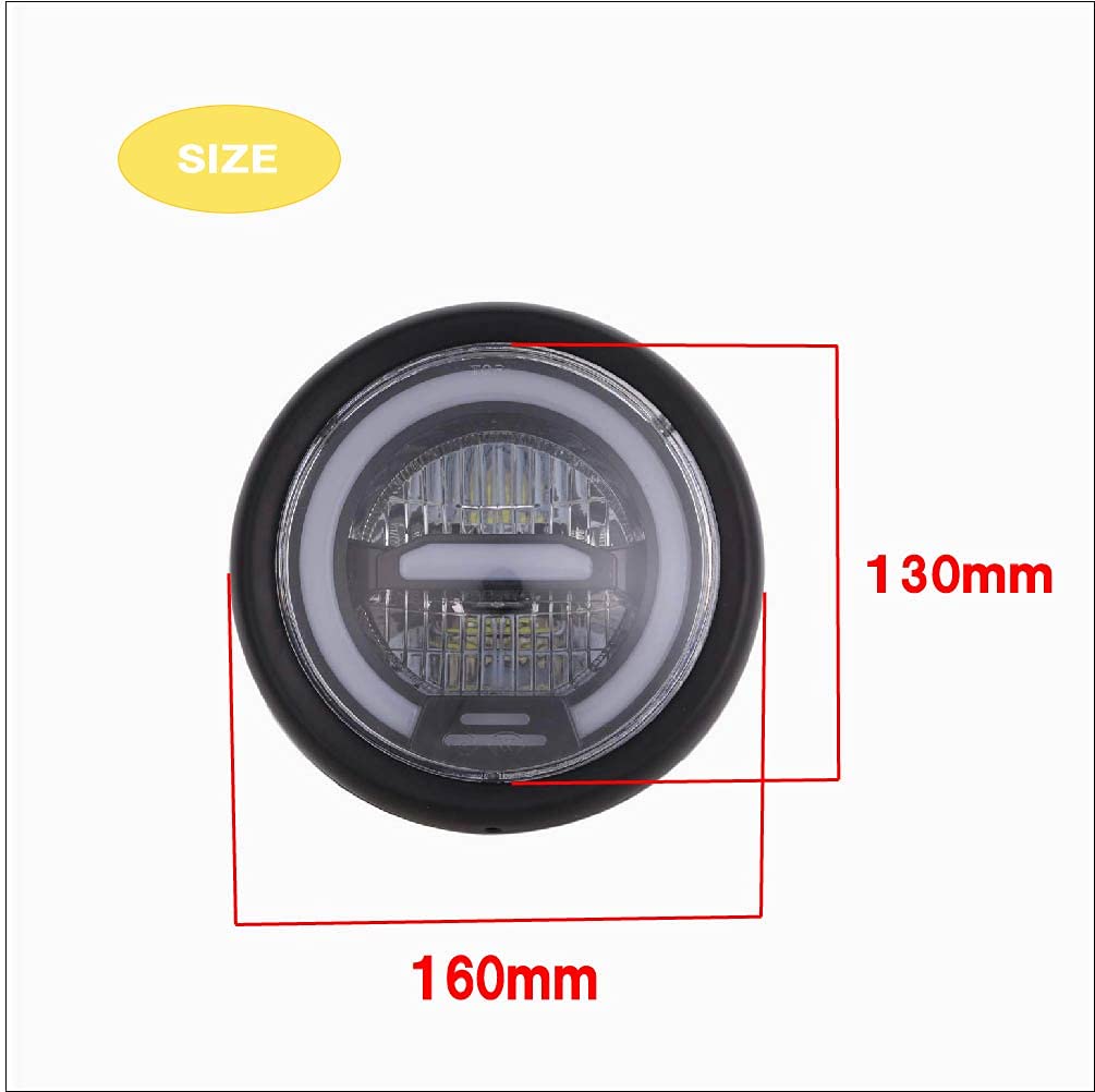 【決まりました】汎用 LED ヘッドライト デイライト 白光 イカリング ポジション カスタム 楽天市場】Meliore 汎用 LED ヘッドライト イカリング デイライト