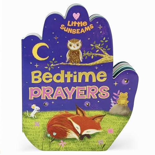 Image of Goodnight God Bedtime Prayers Praying Hands Board Book - Gift for Easter, Christmas, Communions, Birthdays, and more! (Little Sunbeams)