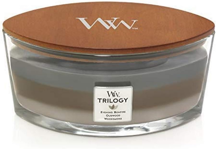 Candela WoodWick Grande Alla Lavanda | Stoppino Scoppiettante | Profumo Relax Per 130 Ore - Foto 4