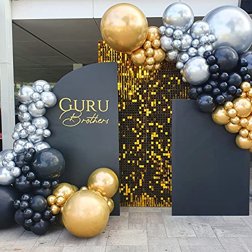 Metallic Gold Balloons Different Sizes 110 Pcs 18 12 10 5 Inch Chrome Balloon Garland Arch Kit Confetti Balloons Latex Party Balloons For Graduation Baby Shower Birthday Christmas Party Decorations #TOP2