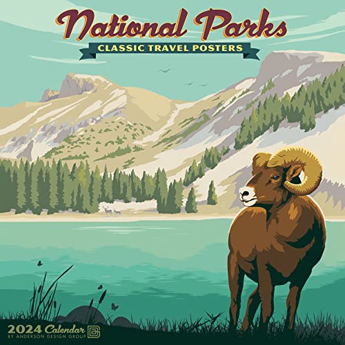 Calendario 2024 de arte de los parques nacionales
