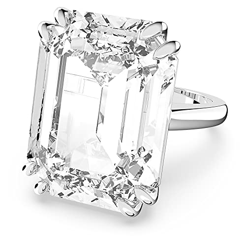 Swarovski Mesmera Cocktail Ring, Kristall im Oktagon-Schliff, Weiss,...