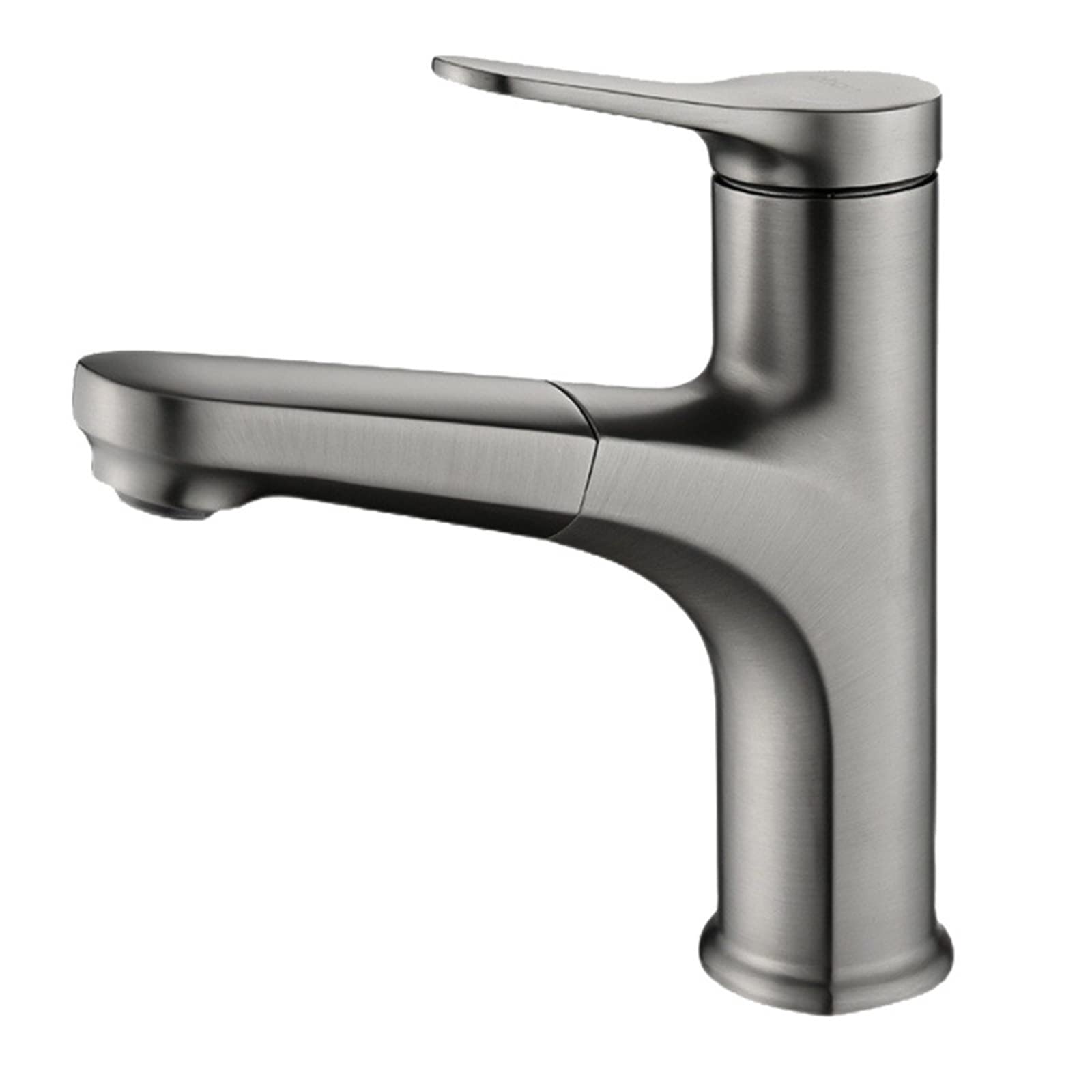 Mitigeur de lavabo à douchette extractible et pistolet haute pression intégré