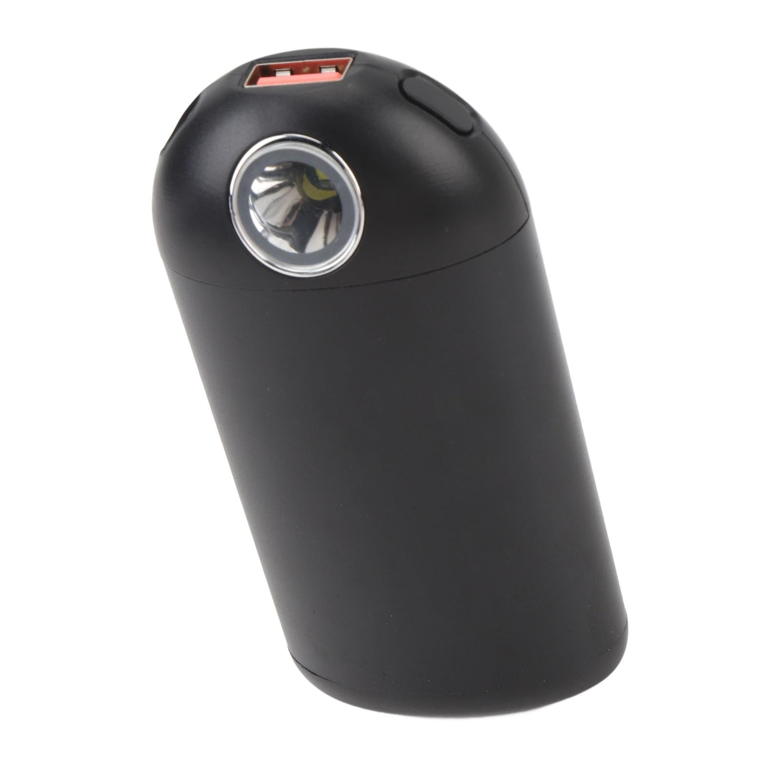 Yosoo Health Gear Chauffe-Mains Rechargeable USB, Banque d'alimentation Chauffe-Mains en ABS 5000mAh avec Niveaux de Chaleur 104F 122F 131F Lampe de Poche pour Le Camping Randonnée Ski Voyage