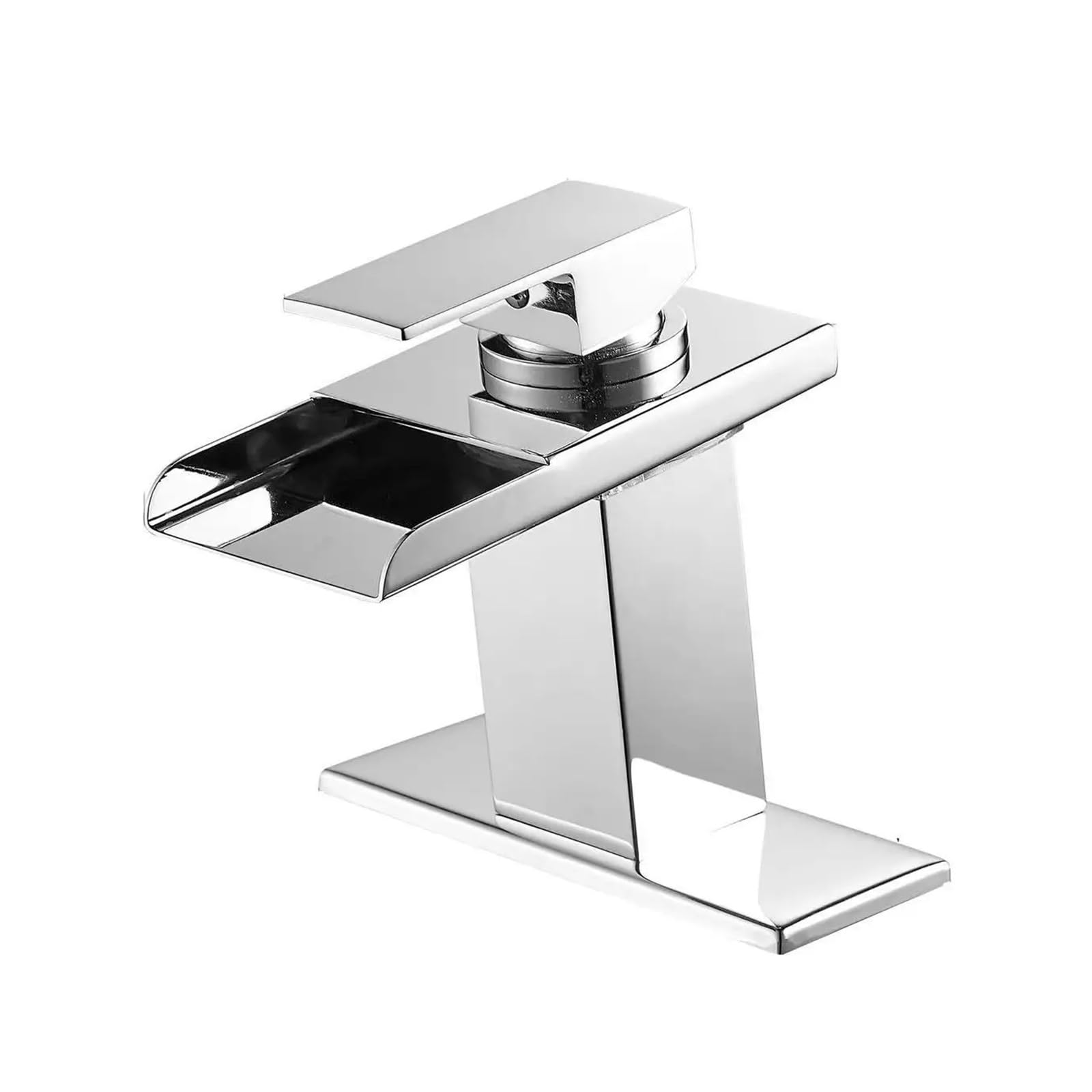Robinet mitigeur hydraulique en acier brossé de qualité supérieure pour grand évier