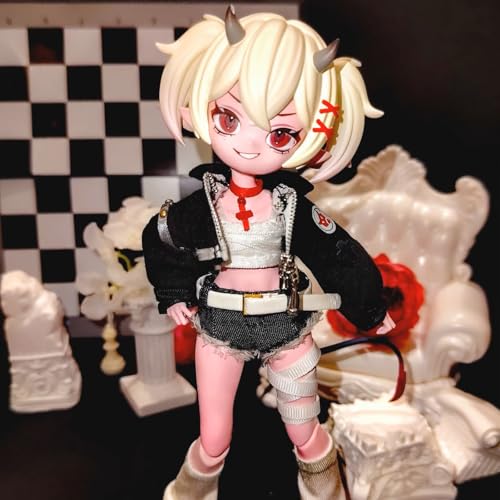 Muñeca BJD Blind Box articulada 1/12 escala miniatura 5