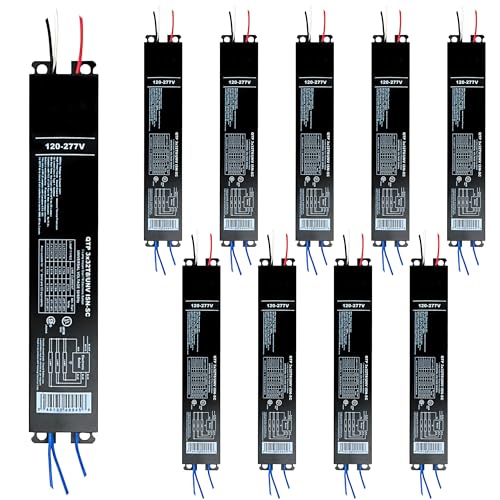 OHLECTRIC Replacement for QTP 3X32T8 UNV ISN SC T8 Ballast 10 Pack