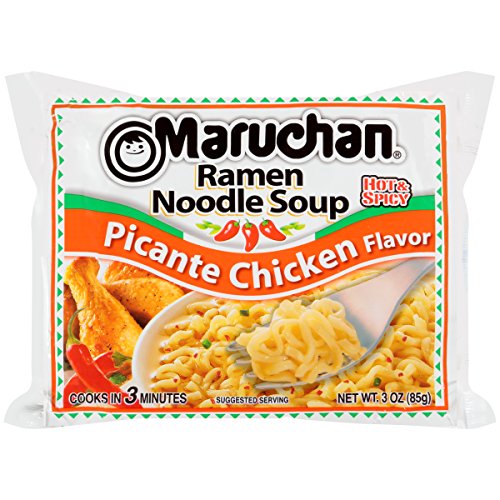 Maruchan Ramen Picante Chicken, 3.0 Oz, Pack Of 24 #TOP2