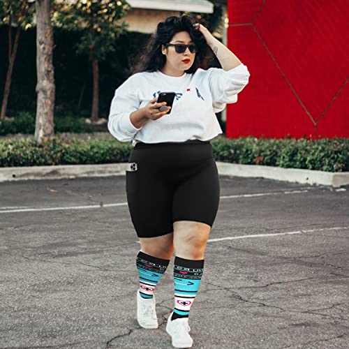 Sioauirt Plus Size Compression Socks For Women Men 20-30 Mmhg, Wide Calf Stockings Best Support For Circulation, Running #TOP4