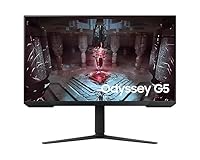 Samsung 32 Inch Odyssey G51F QHD Gaming Monitor| 2560x1440| 180Hz| 1ms| AMD Free Sync| HDR10| HDMI 2.0| DP 1.4| HAS Pivot