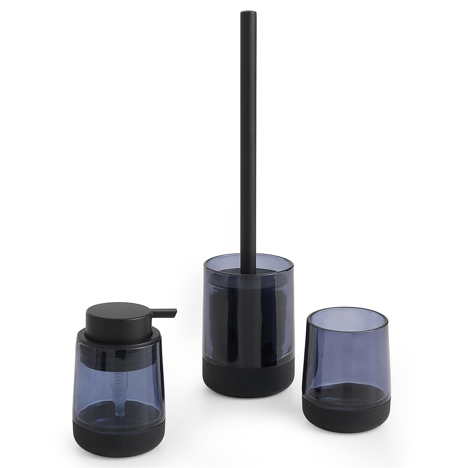 Gedy Nicole Brush, Glass Silicon, Blue, 9,5x9,5x37cm - Image 4