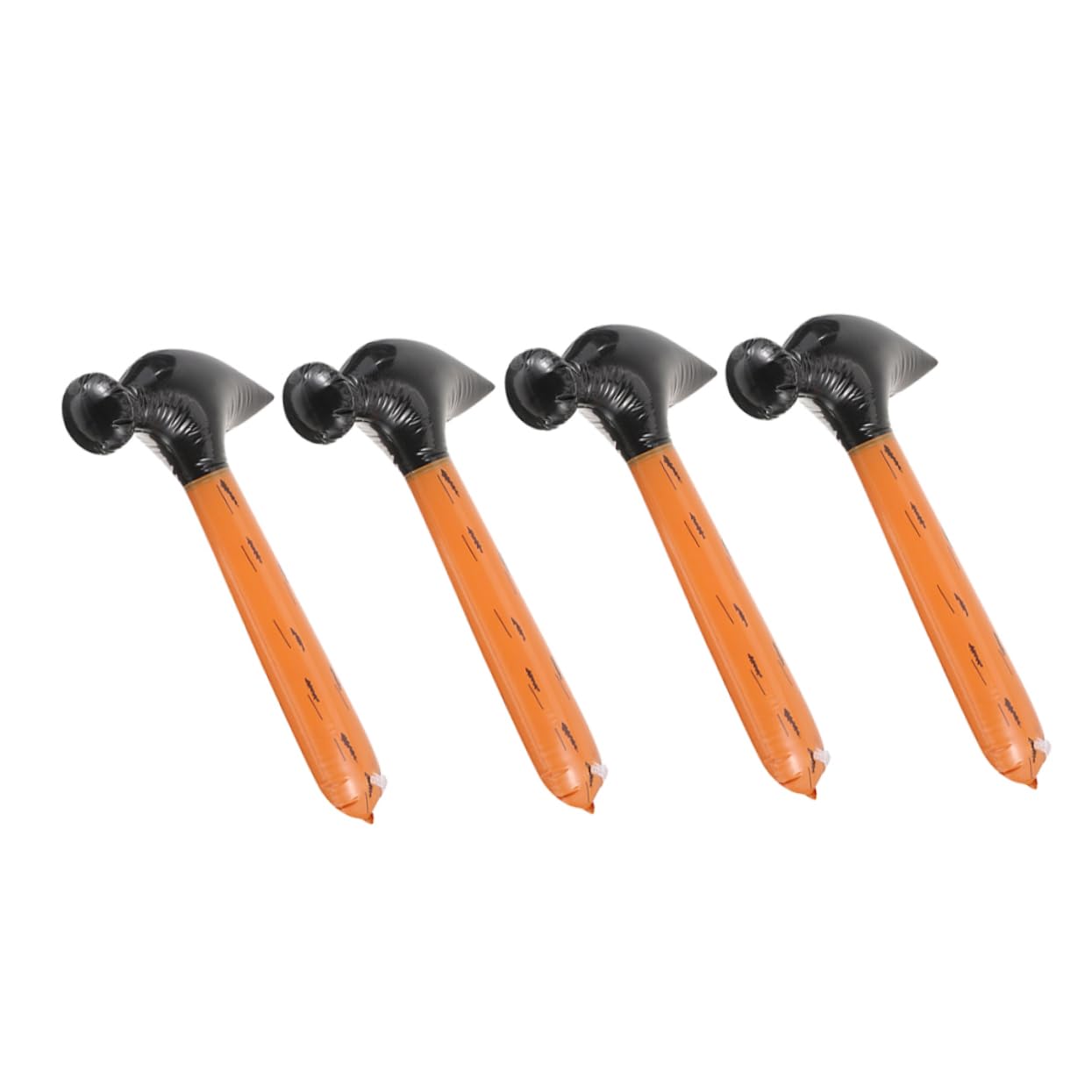 VICASKY 4pcs Inflatable Hammer Wood Grain Blow Up Hammers for Pool Parties Lightweight Props Fun Birthday Party for Realistic Design