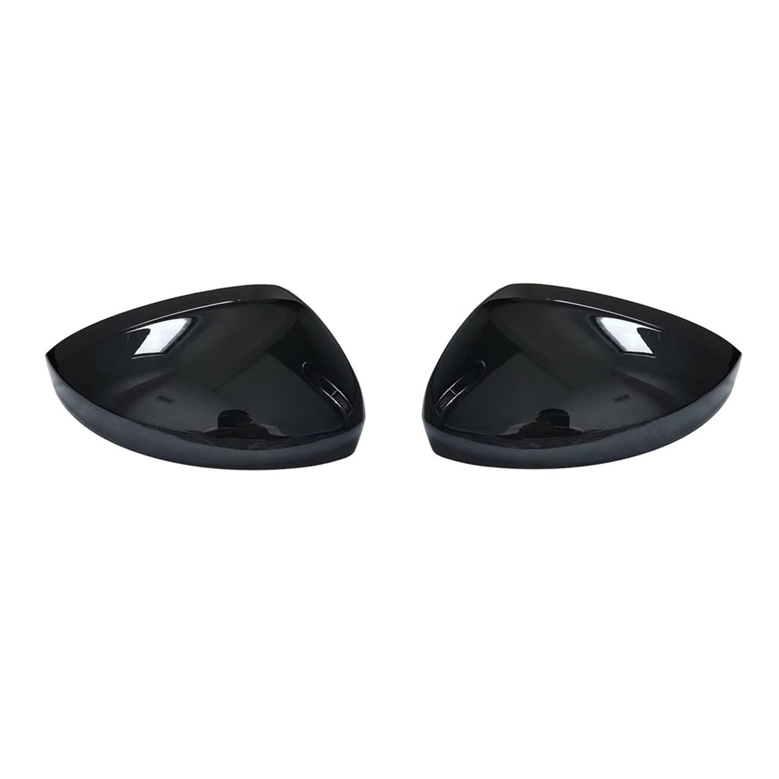 Cubiertas Espejos Para VW Para Tiguan MK2 2017 2018 2019 2020 Tapas De Repuesto Para Espejo Retrovisor Lateral Cromado Mate Tapa Espejo Retrovisor(Gloss black)