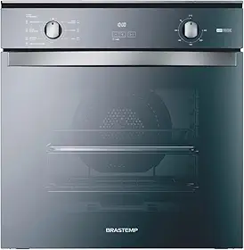 Forno Brastemp de Embutir 84L Elétrico com Função Air Fryer Inox 220V BOF84ARBNA