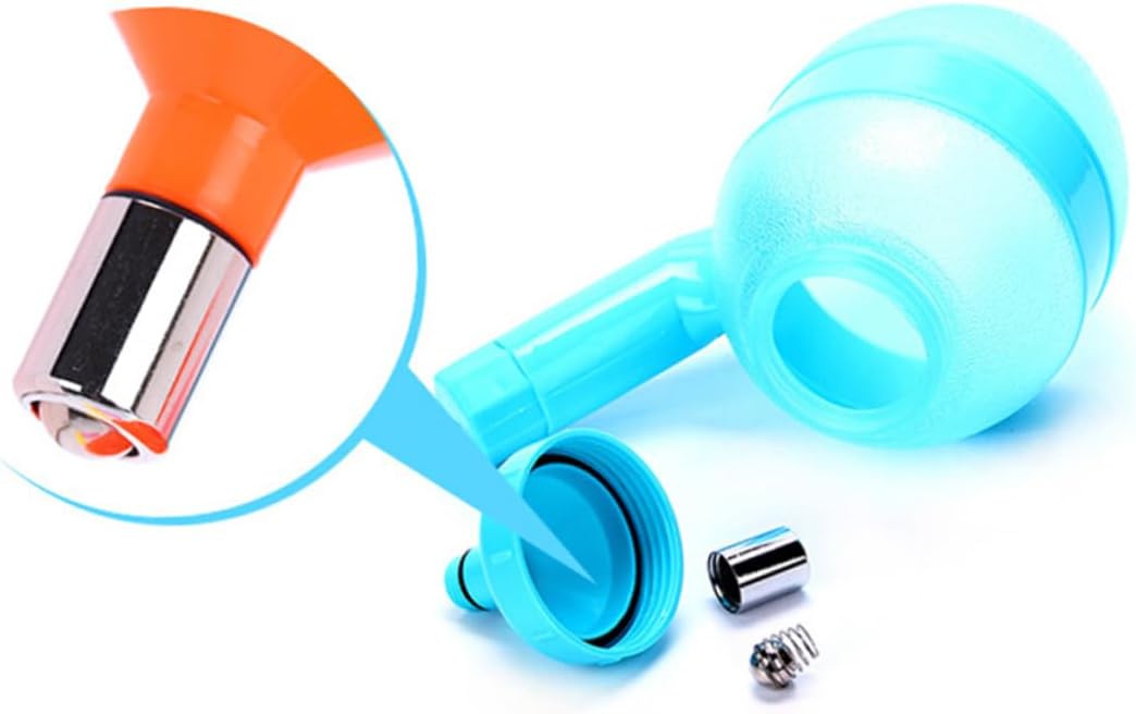 Totority Automatic Dual-Function PET Feeder Waterer Gravity Waterer for Dogs Cats PET-Friendly for Home Use Blue