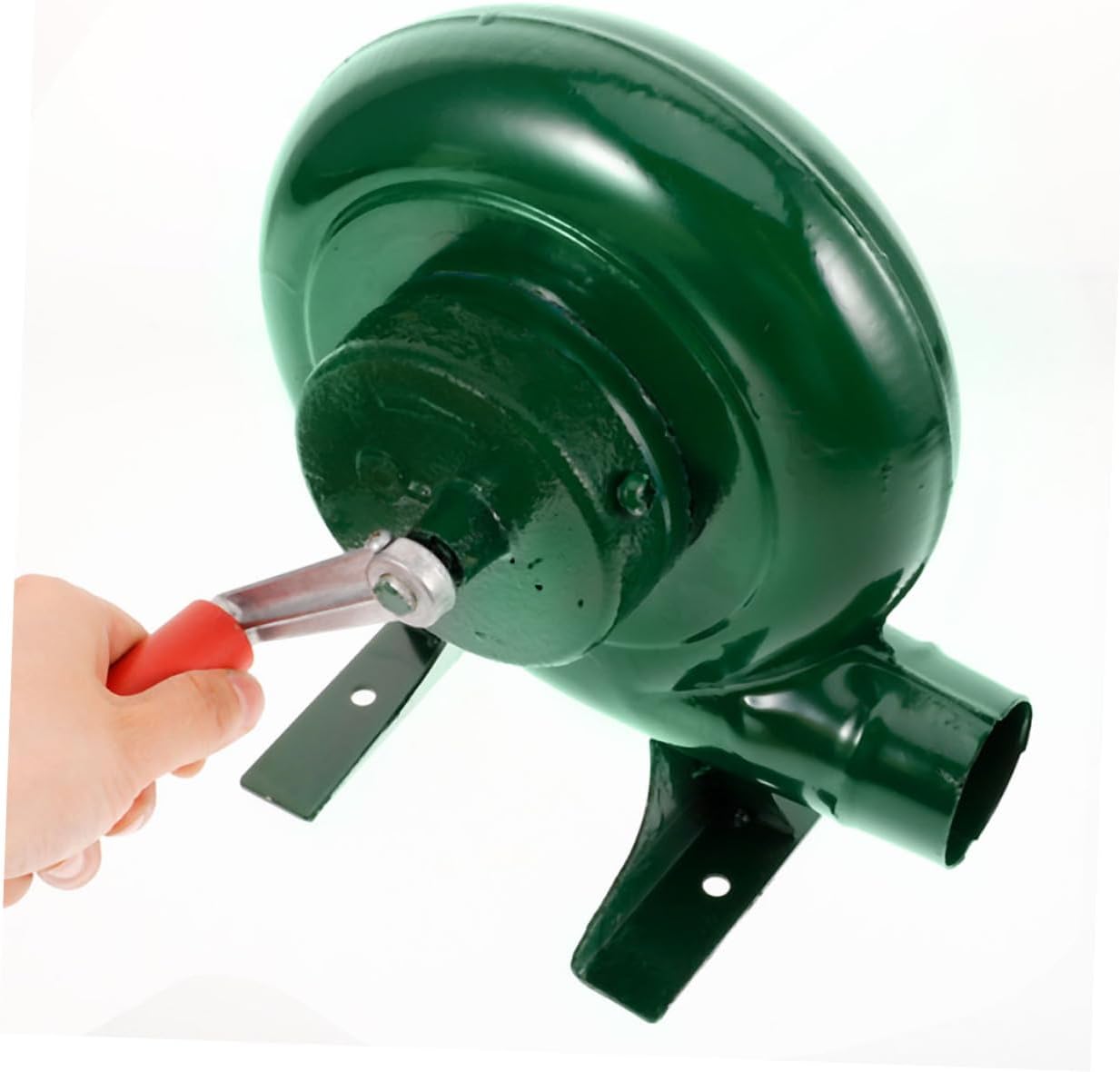 BESPORTBLE 250W Air Fire Blower Manual Outdoor Bbq Fan Lightweight Hand Crank Blower for Camping and Grilling Durable Material Convenient Use for Picnics and Parties