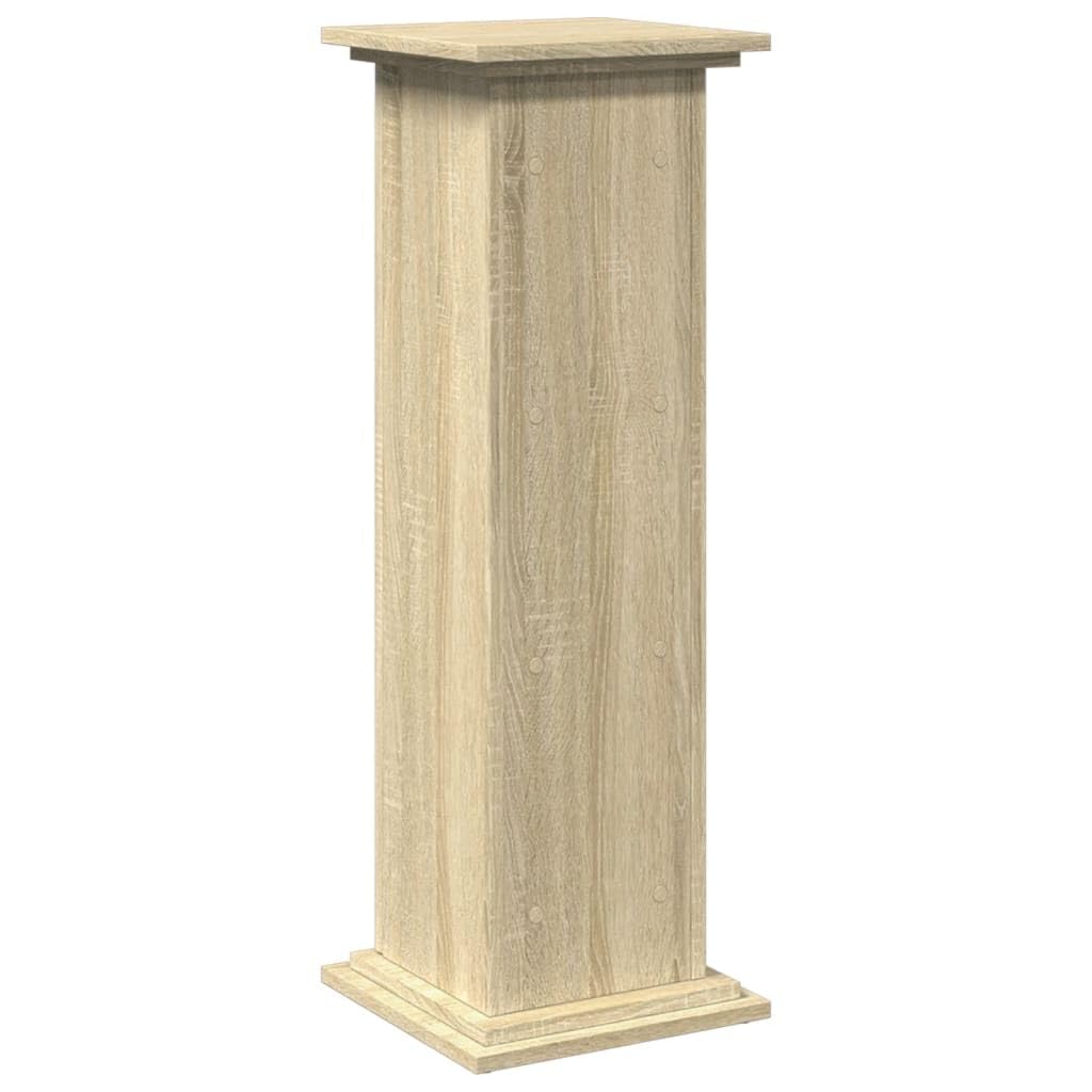 vidaXL Piédestal avec rangement chêne sonoma bois d'ingénierie