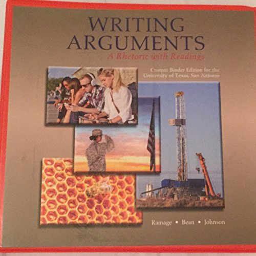 Writing Arguments: A Rhetoric with Readings 132314532X Book Cover