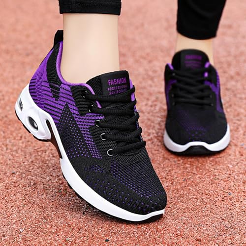 Women's Cushion Sneakers - Breathable, Non-Slip Walking Shoes with Shock-Absorbing Comfort, Lightweight for Running, Walking, and Everyday Use4
