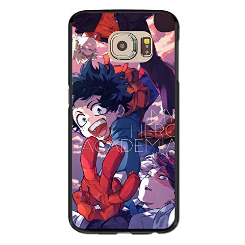 WLYing My Hero Academia Samsung Galaxy S7 Edge Cases Protective Phone Cover Phone Case for Phone Shell Ring Bracket,Suitable for Samsung Galaxy S7 Edge Cases