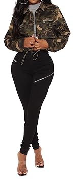 Aoochasliy Winter Pattern Graphics Coats For Women 2024 Ladie Long Cardigan Camouflage Long Sleeve Fall Coat Outerwear