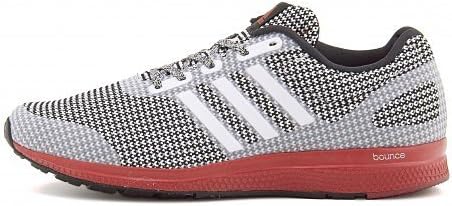 Amazon アディダス Adidas メンズ ランニングシューズ スニーカー クッション性 Ee マナバウンス ニット Mana Bounce Knit Af4111 クリスタルホワイト コアブラック ビビッドレッド 28 0cm ランニング