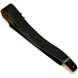 Jackson Leather Guitar Strap, Black