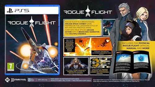 Rogue Flight PS5 pilotez des vaisseaux spatiaux et revivez l'arcade