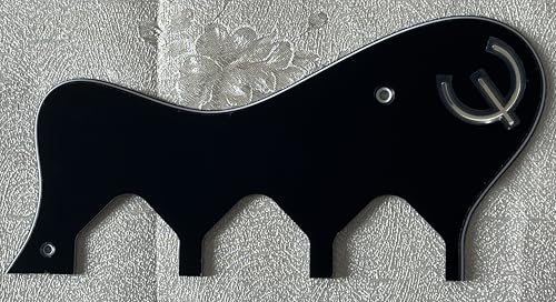 Pick Guard For Epiphone Riviera P93 & E Style Guitar Pickguard Scratch Plate (3-Ply Black)