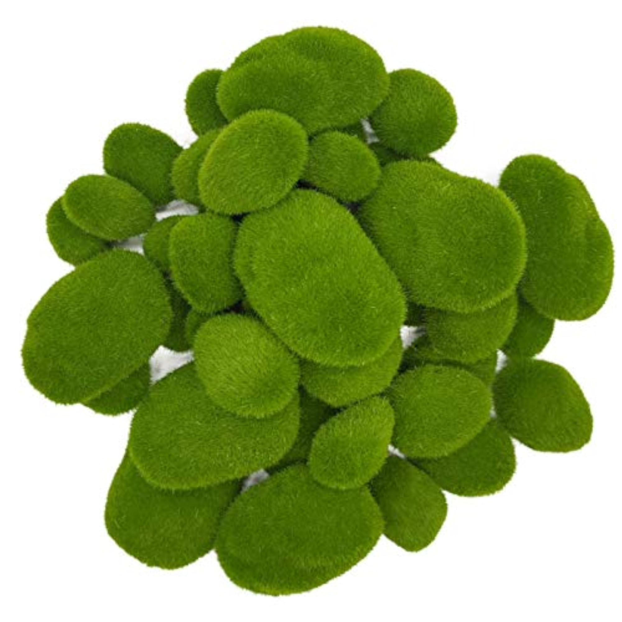 40PCS Artificial Moss Rocks Decorative