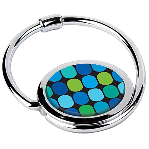 Miss KHA - Halterung für Tasche, faltbar, Sixties Blau Cover