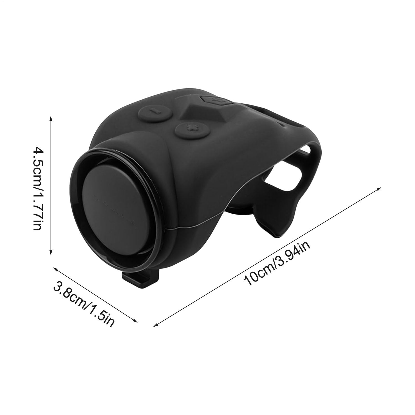 Elettronico Per Bicicletta - Campanello Impermeabile In Silicone Con 4 Toni | Avvisatore Potente Per Mountain Bike | Pers Bici Da Strada, Scooter, Pendolari, Escursionismo, Ciclismo