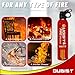 Ougist 6 Pcs Fire Extinguisher with Mount - 4 in-1 Fire Extinguishers for The House, Portable Car Fire Extinguisher, Water-Based Fire Extinguishers(620ml)